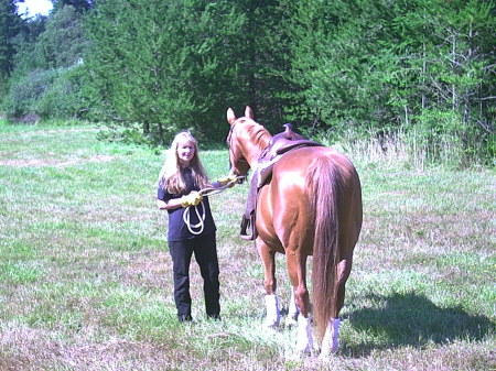 Me and my new quarterhorse