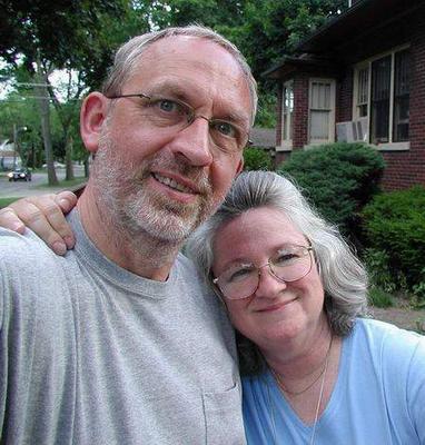 My husband and me - Stan and Susan Kramer