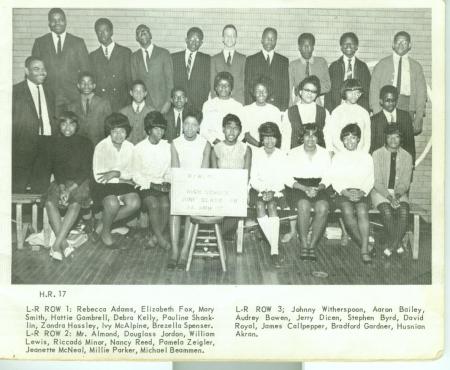 RAWLINGS JR HIGH CLASS OF 1968