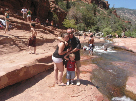 jason papaw n tasha at slide rock arizona