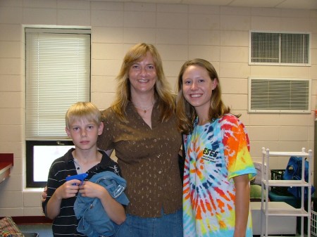 Zach, Wife Christine, Zachs Teacher