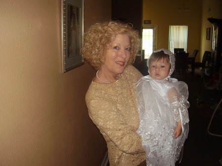 Grandma and little Ashlyn