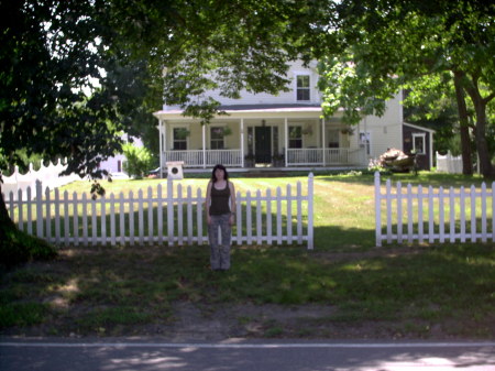 The old homestead in Adamsville RI