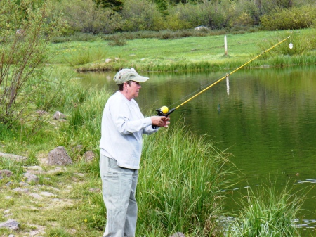 fishing on the Grand Mesa, CO