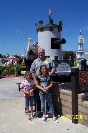 Grand children at Golfland