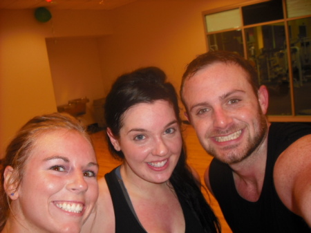 Craig and some of his Zumba Students