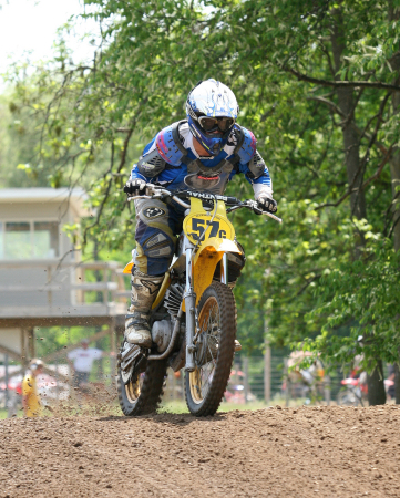 Racing a 1976 Maico