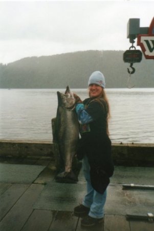 My Big Catch, 42lber in Alaskan waters!