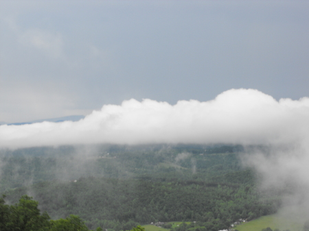 ALMOST ABOVE THE CLOUDS