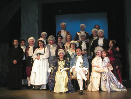 cast and crew of Amadeus