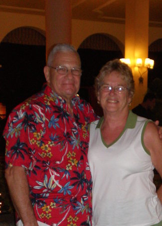 Sue and I in CanCun