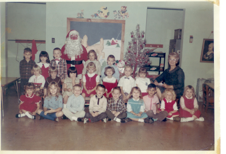 Mrs. Ethridge&#39;s Kindergarten Class 1966-67