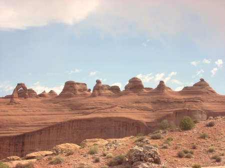 Delicate Arch from a distance