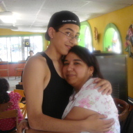 MY 15 YR OLD SON AND I ON EASTER '09