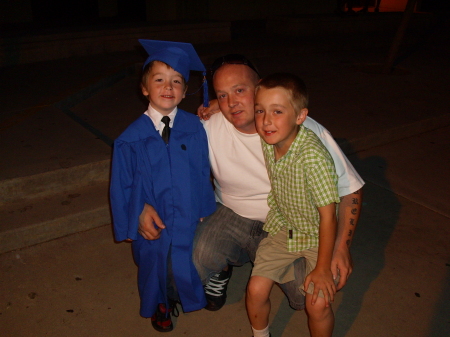 Our son Adam 31, and 2 grandsons