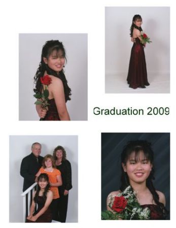 Laura's grade 8 graduation