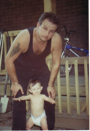 Me and my only daughter when she was little sh