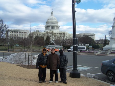 Dad and sons