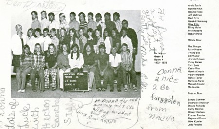 Mr. Manzo's Class of 1973