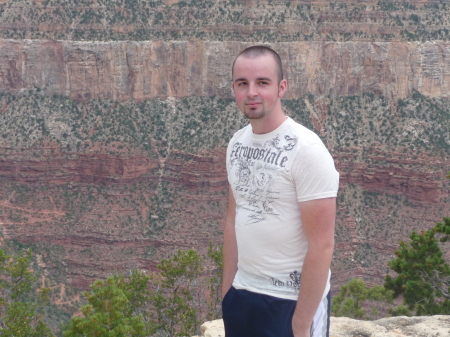 Brandon at the Grand Canyon