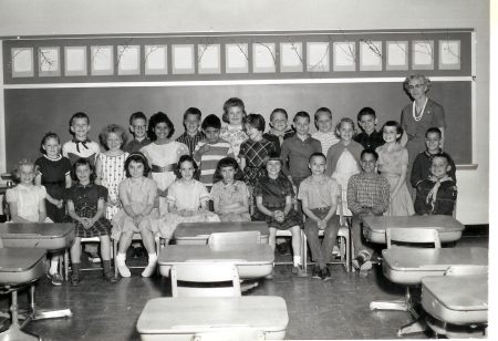 Sunset School 3rd grade class 1961-1962
