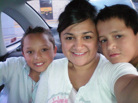 MY DAUGHTER BRIANA AND HER 2 HALF BROTHERS