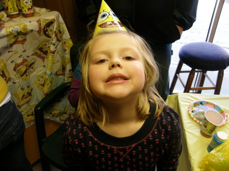 Alyssa on her 6th birthday