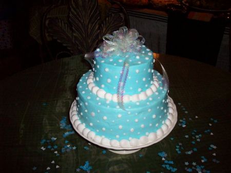 BABY SHOWER CAKE I MADE