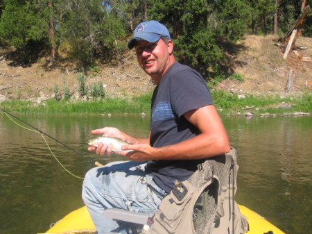 Son Ryan fishing - 2008