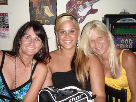 Toni,daughter Ashley & me in Key West