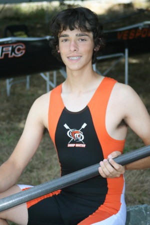 my cute son...he's a rower for Uop Jr. Crew