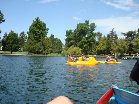 Pedalboat Outing