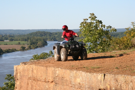 ATV trail in Oklahoma