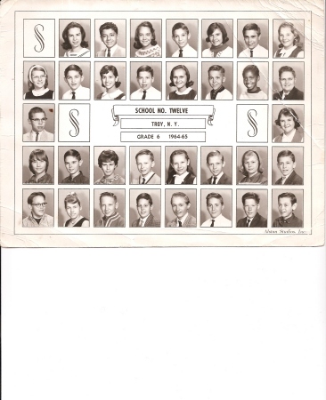 School 12 Grade 6  1964-65