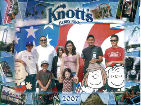 Knotts with all the nieces/nephews