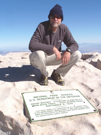 MIKE CASEY ON MT. WHITNEY