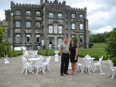 Rusty and Megan at Ballyseede Castle, Ireland