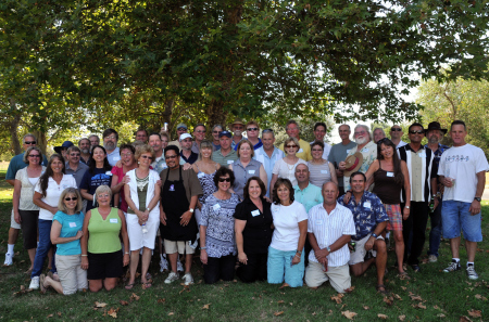 Group photo taken at 40th