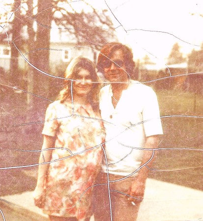 my wife Kathleen expecting 1976