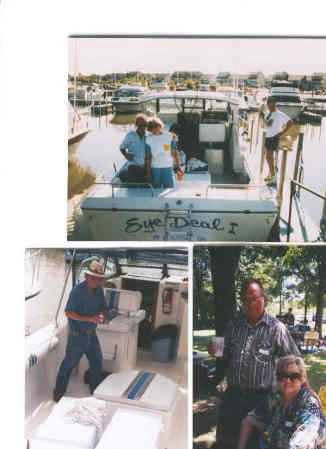 Collage of: Boat-'94 or '95 and '97 f.r. D.C.