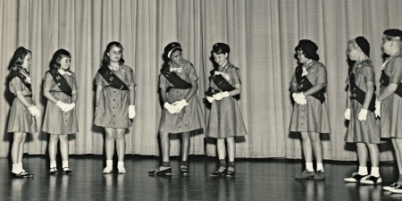 Girl Scout ceremony