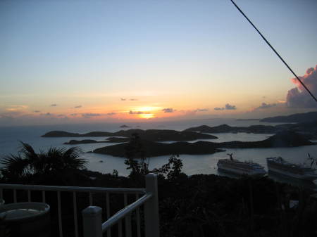 St. Thomas, U.S. Virgin Islands, sunset