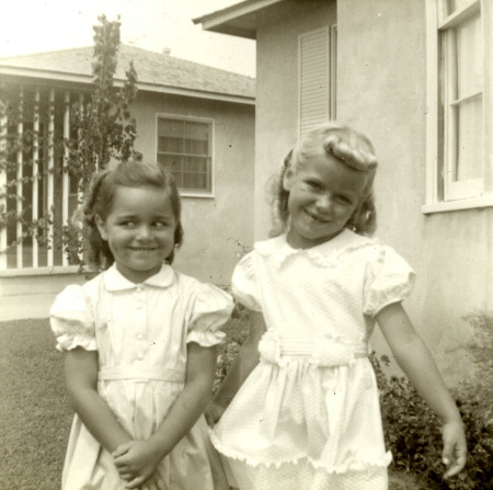 Cheri and Michelle Townsend 1954/55?