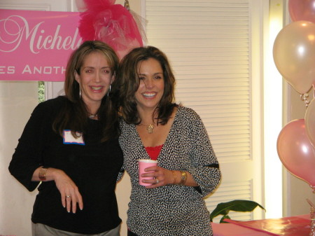Kim and I at my baby shower 1/2008
