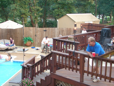 Our Back Yard and Pool