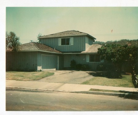 My house growing up in Diamond Bar