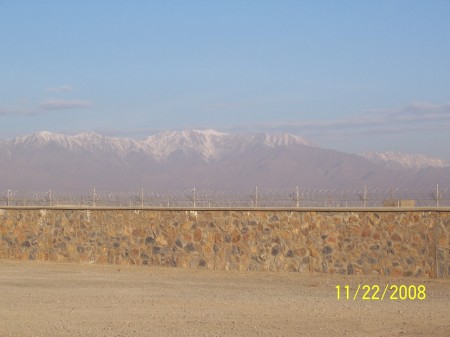 Looking North into the Hundu Kush mountains.