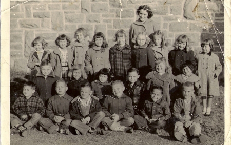 MY FIRST AND SECOND GRADE CLASS 1957-58