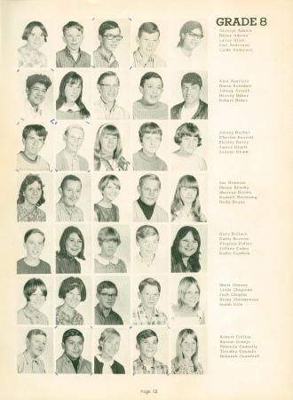 8th Grade A-Cra  Yuba Gardens 1968-69