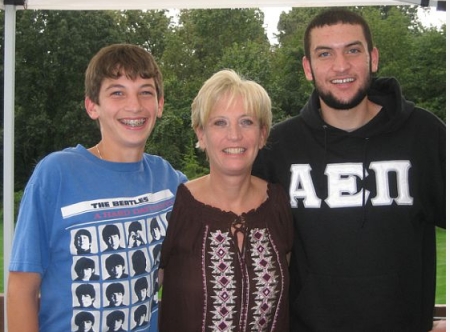 Danny, Eric, Mom 9 12 09